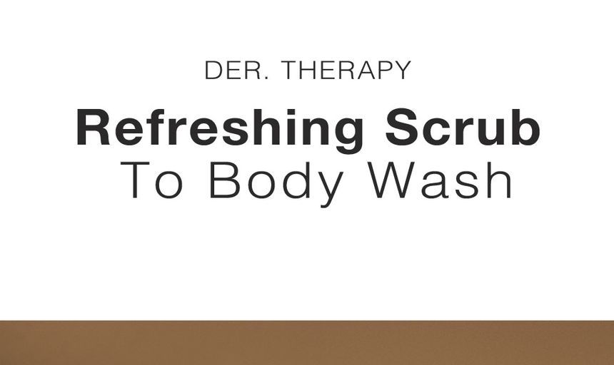 RNW - DER. THERAPY Refreshing Scrub To Body Wash, 230ml, 287 g, 8809635330450