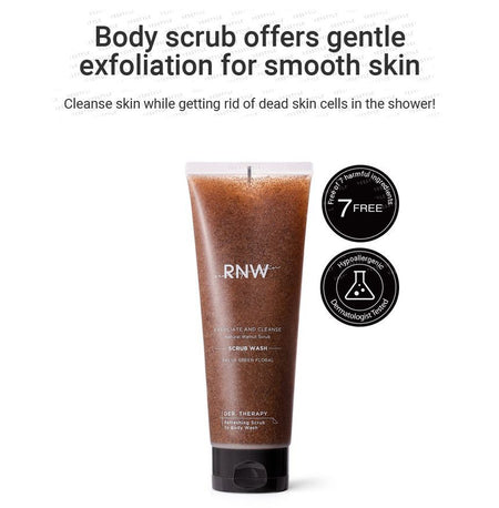 RNW - DER. THERAPY Refreshing Scrub To Body Wash, 230ml, 287 g, 8809635330450