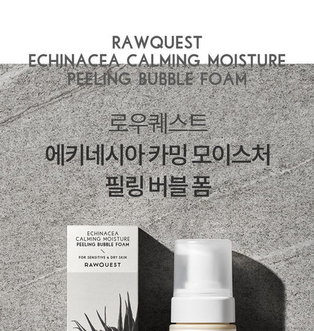 RAWQUEST - Echinacea Calming And Moisture Peeling Bubble Foam, 150ml, 240 g, 8806325629375