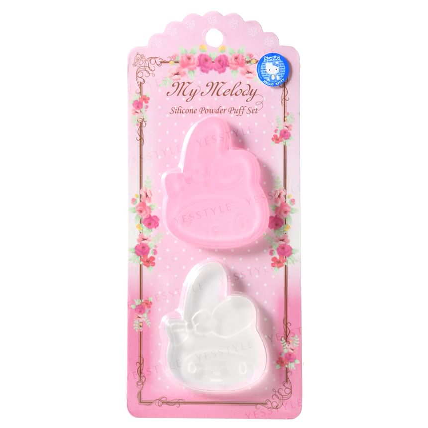Daniel & Co. - Sanrio My Melody Silicone Powder Puff Set 2 pcs, 1 pc, 39 g, 4894239158504