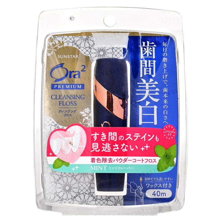 Sunstar - Ora2 Premium Cleansing Floss 40M, Mint, 35 g, 4901616216297