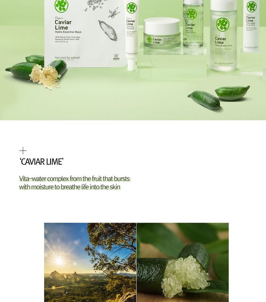 too cool for school - Caviar Lime Hydra Eye Treatment, 30ml, 46 g, 8809532449545