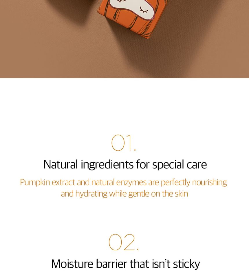 too cool for school - Pumpkin Sleeping Pack, 100ml, 147 g, 8809297210954