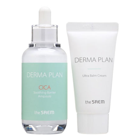 The Saem - Derma Plan Cica Soothing Barrier Ampoule Special Set, 2 pcs, 192 g, 8806164176139