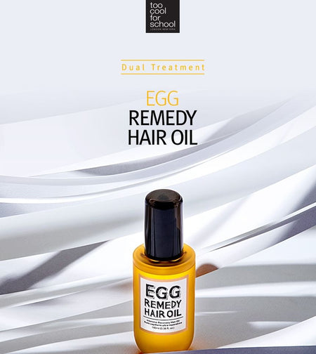 too cool for school - Egg Remedy Hair Oil, 100ml, 136 g, 8809532446100