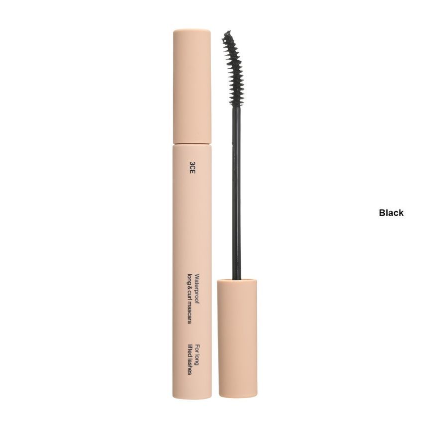 3CE - Waterproof Long & Curl Mascara, 5.5g, 21 g, 8809664984440