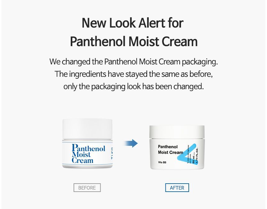 TIA’M - Panthenol Moist Cream, 50ml, 130 g, 8809416471723