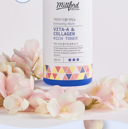Millford - Vita A & Collagen Rich Toner, 200ml, 300 g, 8809416472379