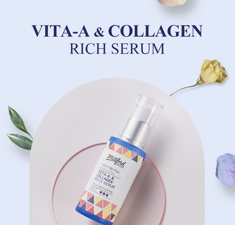 Millford - Vita A & Collagen Rich Serum, 30ml, 92 g, 8809416472386