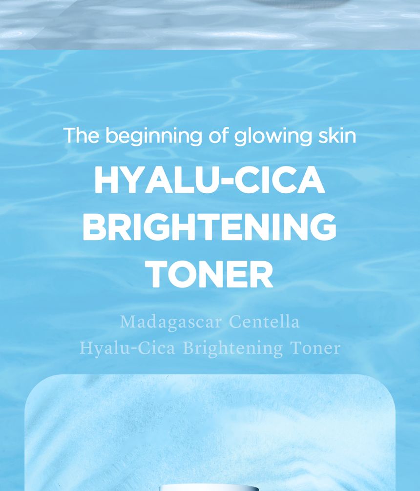 SKIN 1004 - Madagascar Centella Hyalu-Cica Brightening Toner, 210ml, 280 g, 8809576260700