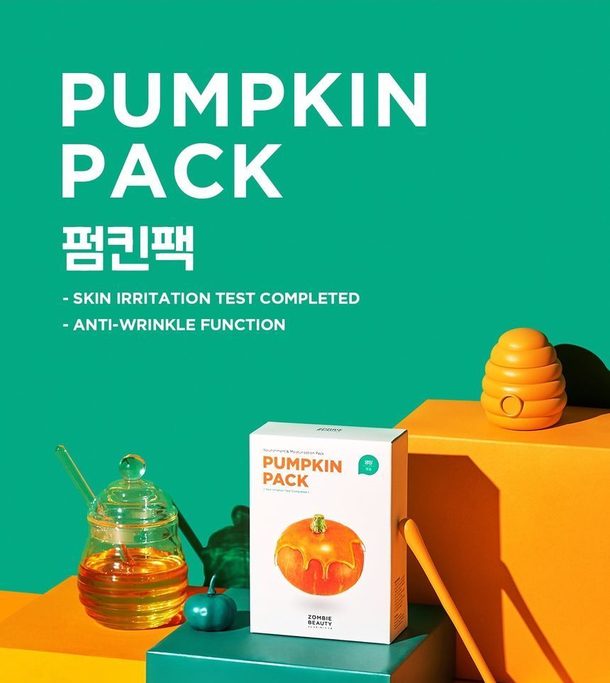 SKIN 1004 - ZOMBIE BEAUTY Pumpkin Pack, 1 set, 112 g, 8809576260885