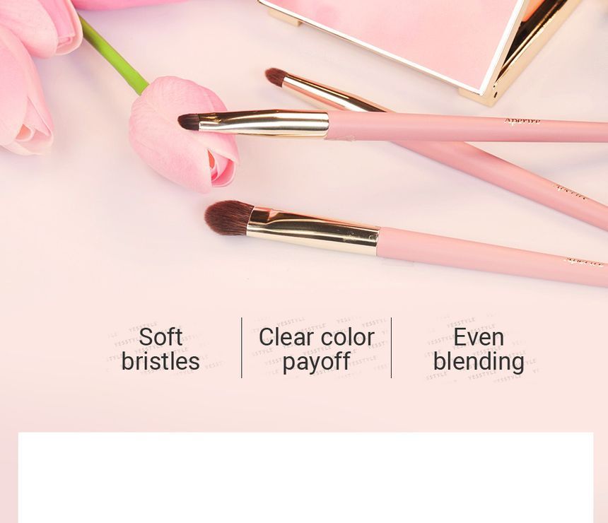 Aperire - Eyeshadow Brush Set, 3 pcs, 24 g, 8805533129004