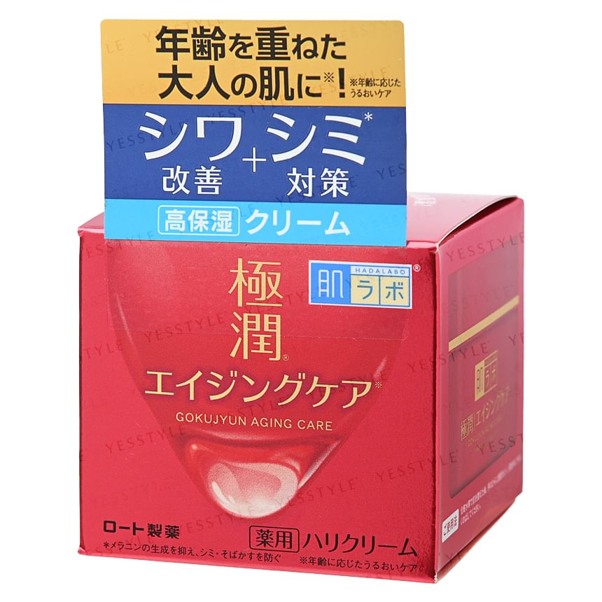 Rohto Mentholatum - Hada Labo Gokujyun Aging Care Firming Cream, 50g, 100 g, 4987241171316