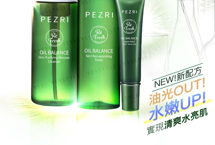 PEZRI - Oil Balance Skin Purifying Mousse Cleanser, 150ml, 250 g, 4713648995848