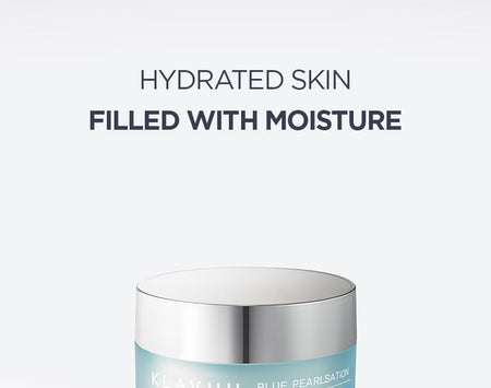 KLAVUU - Blue Pearlsation One Day 8 Cups Marine Collagen Aqua Cream 50ml, 50ml, 192 g, 8809482360419