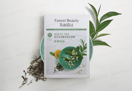 Forest Beauty - Natural Botanical Series White Tea Whitening Mask, 1 pc, 30 g, 4710751664968