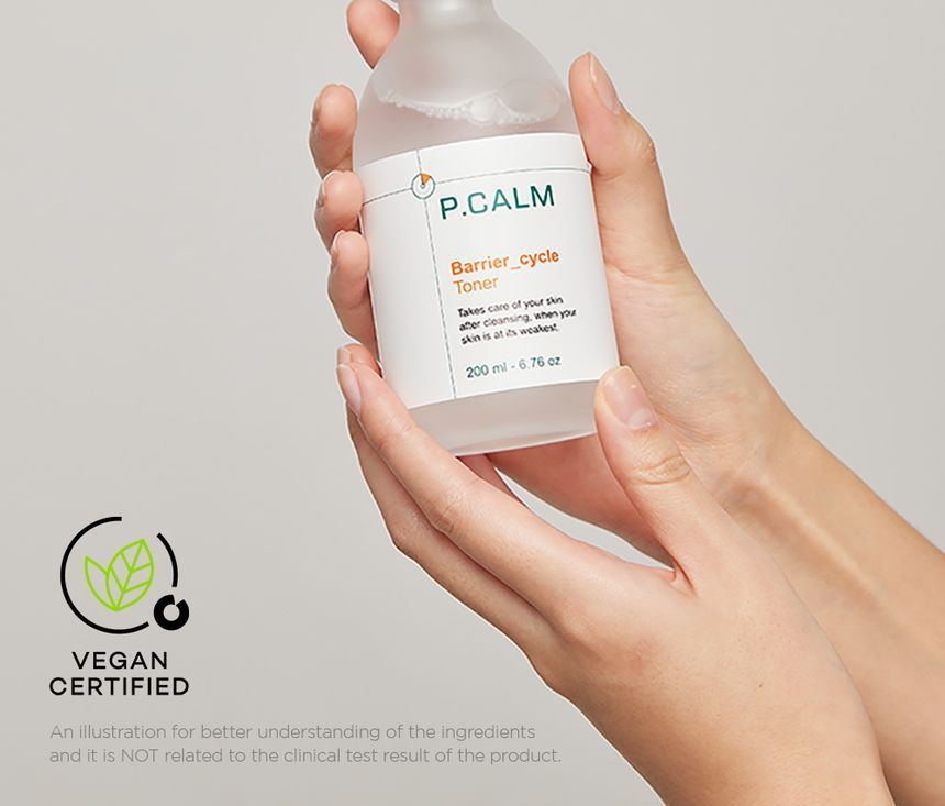 P.CALM - Barrier Cycle Toner Mini, 30ml, 44 g, 8809990450237