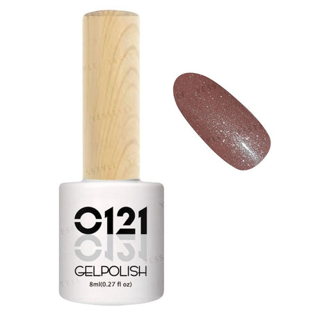 Cosplus - 0121 Nail Gel Polish Louvre Collection 724 Brown, 8ml, 43 g, 4713233392076