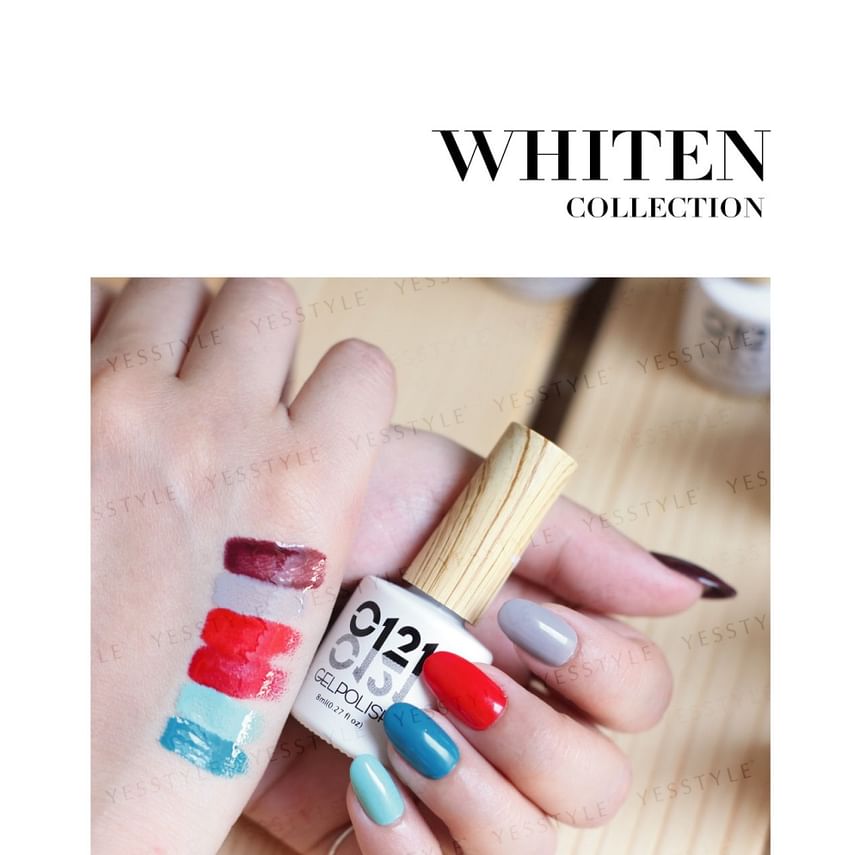 Cosplus - 0121 Nail Gel Polish Whiten Collection 320 Grey, 8ml, 70 g, 4713233391444