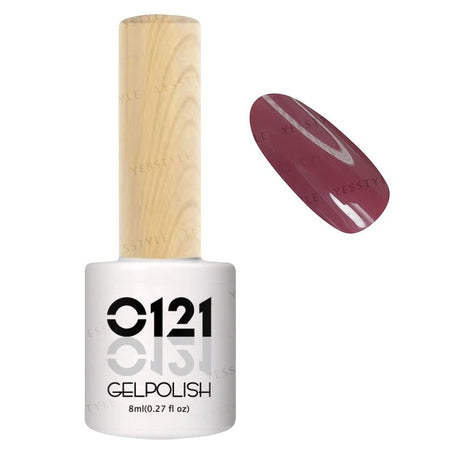 Cosplus - 0121 Nail Gel Polish Monet Collection 535 Burgundy Brown, 8ml, 44 g, 4713233391826
