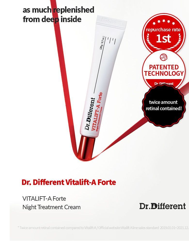 Dr.Different - Vitalift-A Forte, 20g, 33 g, 8809641690456