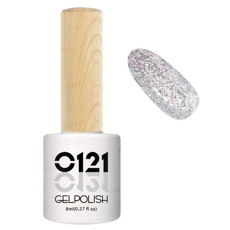 Cosplus - 0121 Nail Gel Polish Ceremony Collection 736 Silver, 8ml, 44 g, 4713233392199
