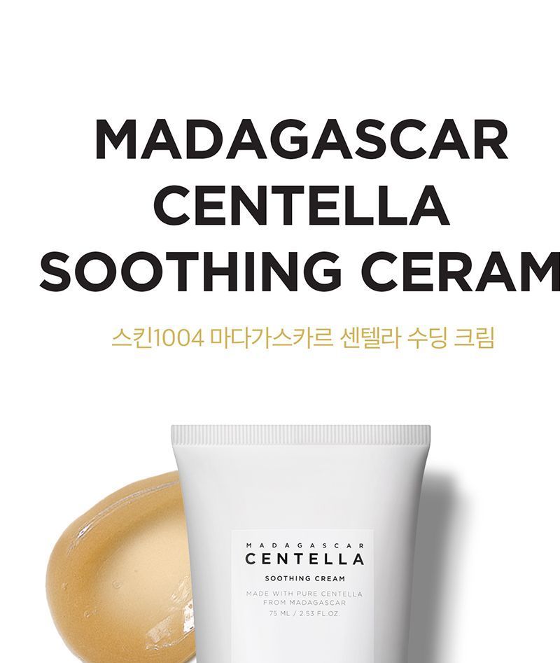 SKIN 1004 - Madagascar Centella Soothing Cream, 75ml, 113 g, 8809576261134