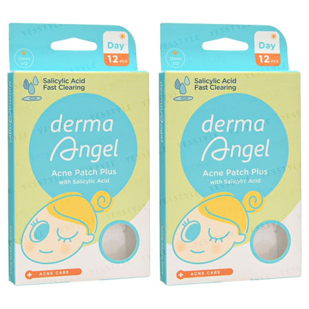 DermaAngel - Day Use Salicylic Acid Acne Patch 24 pcs, 12 pcs x 2, 25 g, 4719745015885