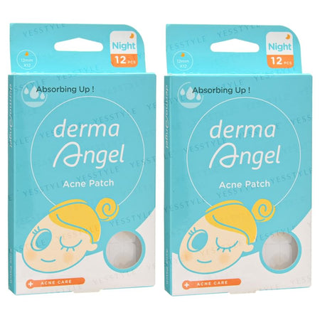 DermaAngel - Night Use Acne Patch 24 pcs, 12 pcs x 2, 25 g, 4719745504372