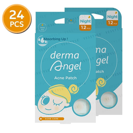 DermaAngel - Night Use Acne Patch 24 pcs, 12 pcs x 2, 25 g, 4719745504372