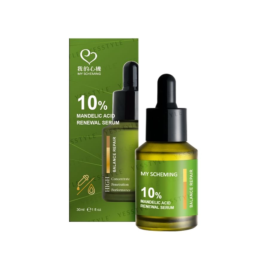 My Scheming - 10% Mandelic Acid Renewal Serum, 30ml, 99 g, 4713410995076