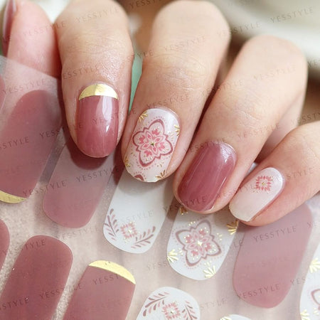 Lunacaca - The Arabian Nights Nail Art Stickers, 24 pcs, 10 g, 4892022007971