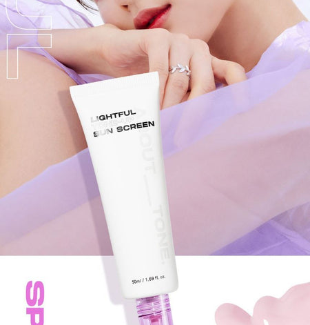 ABOUT_TONE - Lightful Tone Up Sun Screen, 50ml, 80 g, 8809213809989