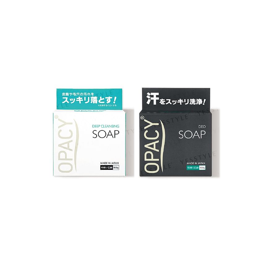 EWI Lab - OPACY Deo Soap & Deep Cleansing Soap Set 
, 2 pcs, 210 g, 