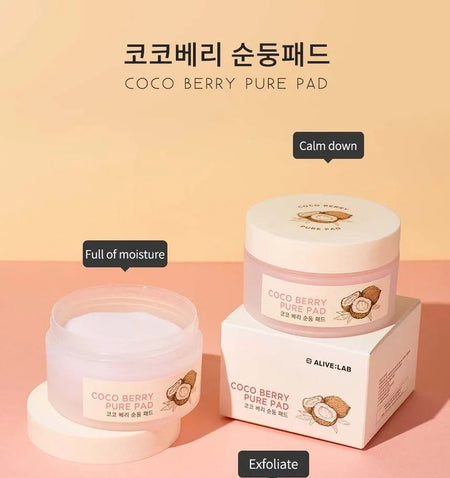 ALIVE:LAB - Coco Berry Pure Pad, 60 patches, 200 g, 8809083975227