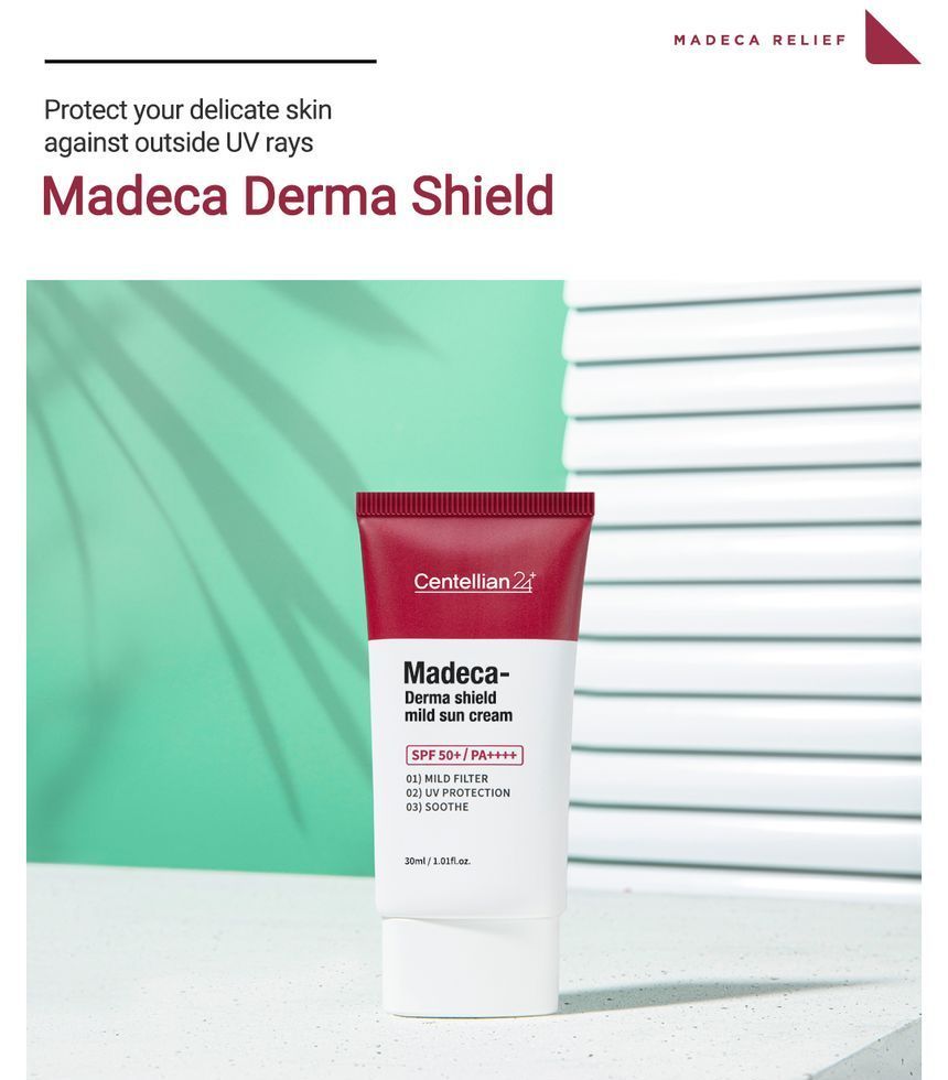 Centellian24 - Madeca Derma Shield Mild Sun Cream, 30ml, 50 g, 8806109184915