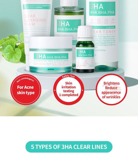 esfolio - 3HA Clear Cream, 50ml, 136 g, 8809589393013