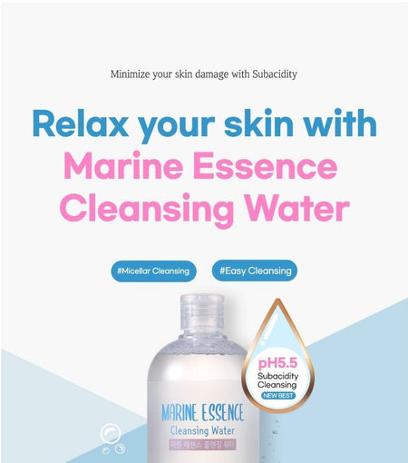esfolio - pH 5.5 Marine Essence Cleansing Water, 600ml, 647 g, 8809589392672