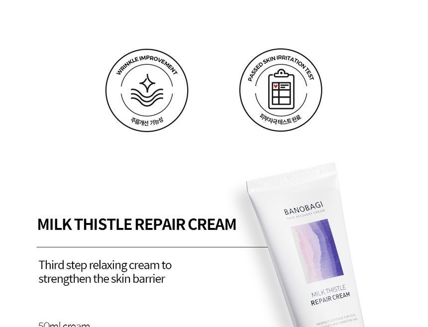 BANOBAGI - Milk Thistle Repair Cream, 50ml, 71 g, 8809486361269