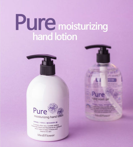 MediFlower - Pure Moisturizing Hand Lotion, 400ml, 447 g, 8809731950040