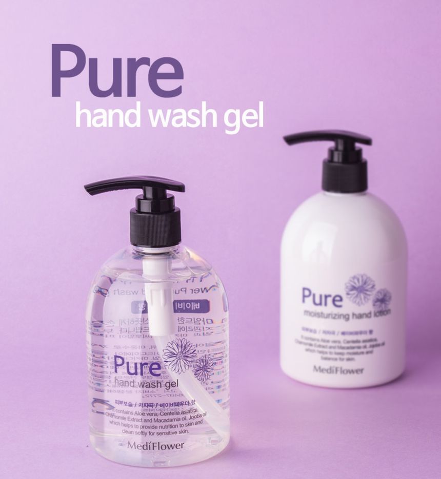 MediFlower - Pure Hand Wash Gel, 400ml, 459 g, 8809731950033