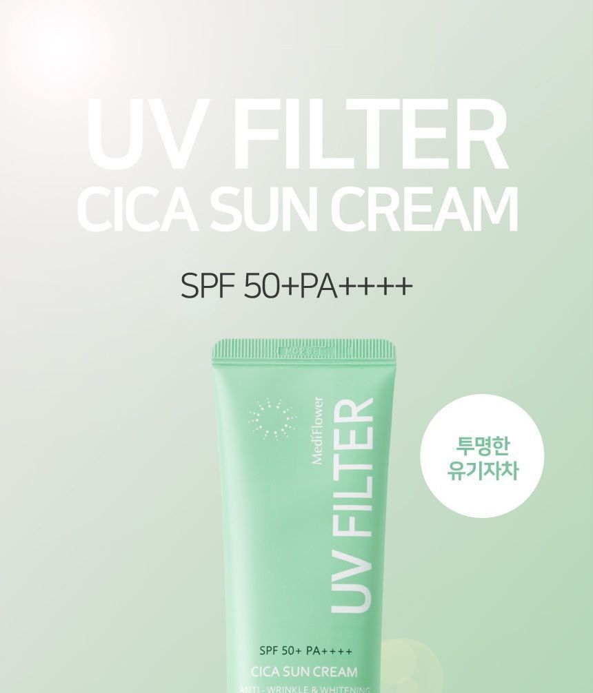 MediFlower - UV Filter Cica Sun Cream, 50ml, 73 g, 8809731951054