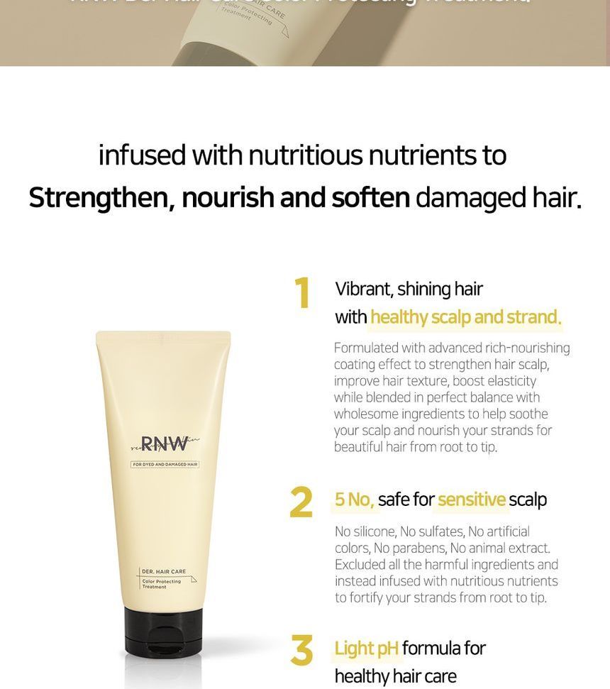 RNW - DER. HAIR CARE Color Protecting Treatment, 200ml, 500 g, 8809635331594