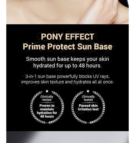 PONY EFFECT - Prime Protect Sun Base SPF50+ PA++++ 50ml, 50ml, 90 g, 8806190721365