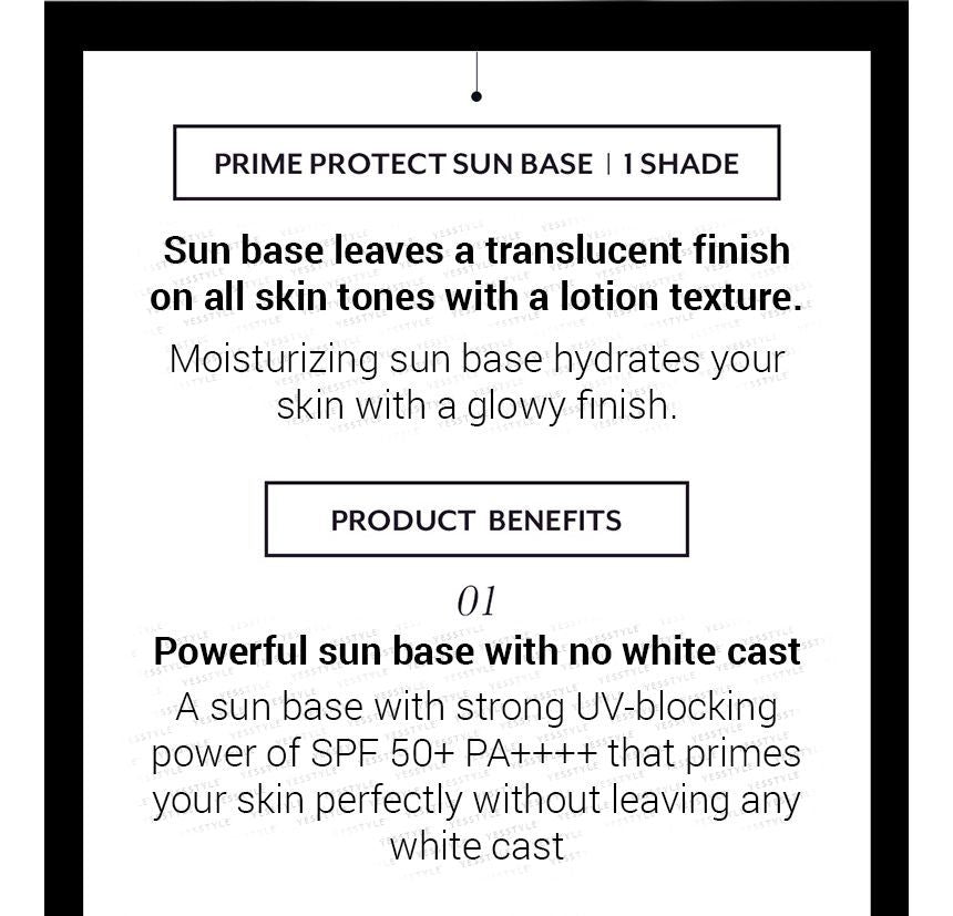 PONY EFFECT - Prime Protect Sun Base SPF50+ PA++++ 50ml, 50ml, 90 g, 8806190721365