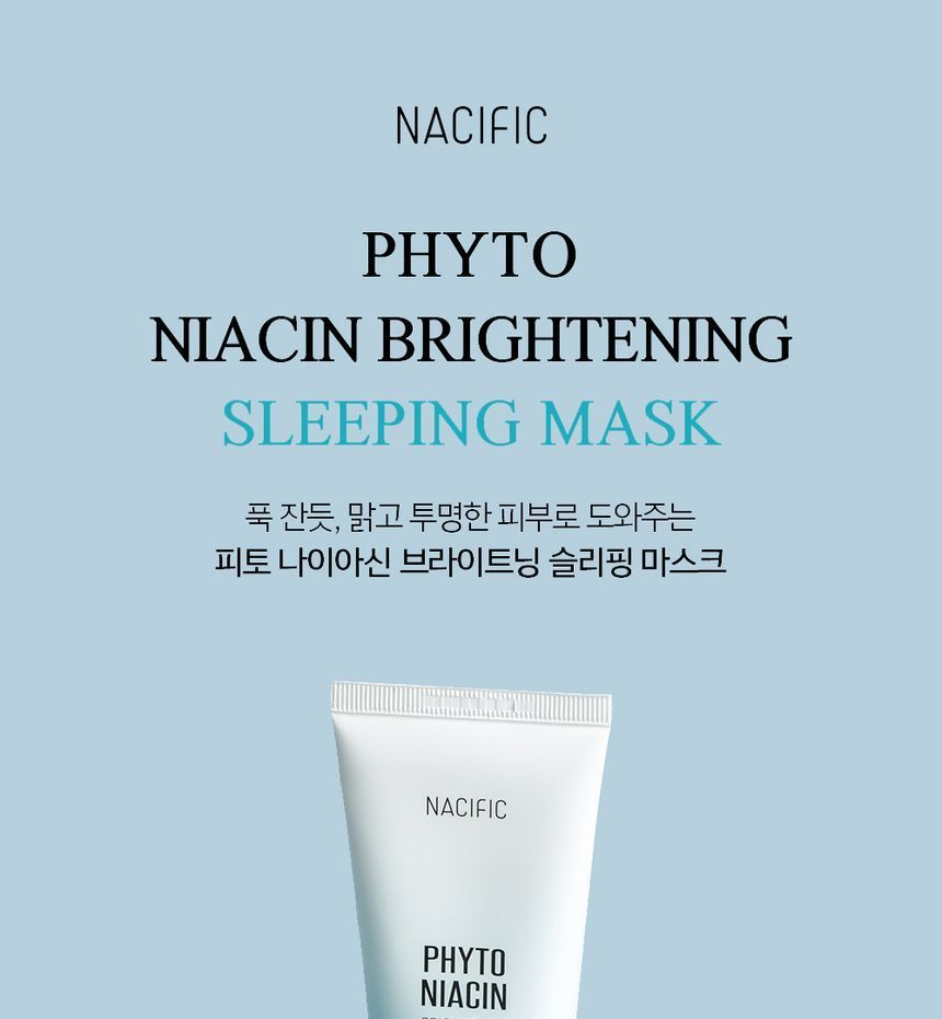 Nacific - Phyto Niacin Brightening Sleeping Mask, 100ml, 133 g, 8809517463733