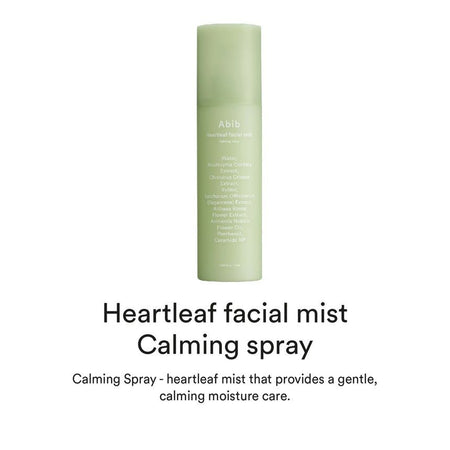 Abib - Heartleaf Facial Mist Calming Spray Set, 2 pcs, 417 g, 8809738597026