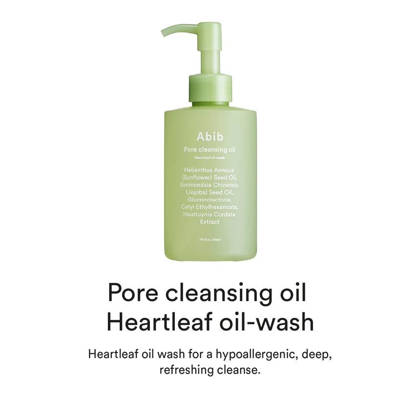 Abib - Pore Cleansing Oil Heartleaf Oil-Wash, 200ml, 224 g, 8809783326732