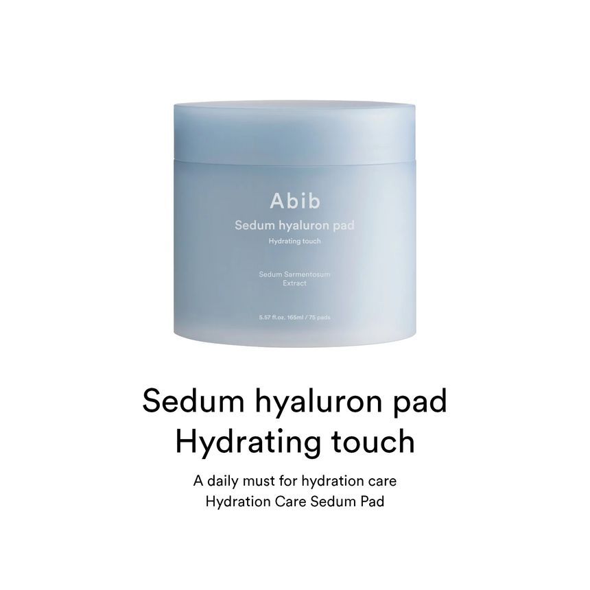 Abib - Sedum Hyaluron Pad Hydrating Touch, 75 pads, 301 g, 8809864760097