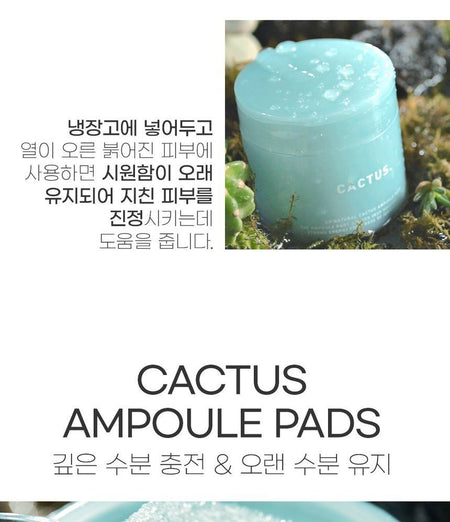 so natural - Cactus Ampoule Pads, 40 pads, 330 g, 8809263878195